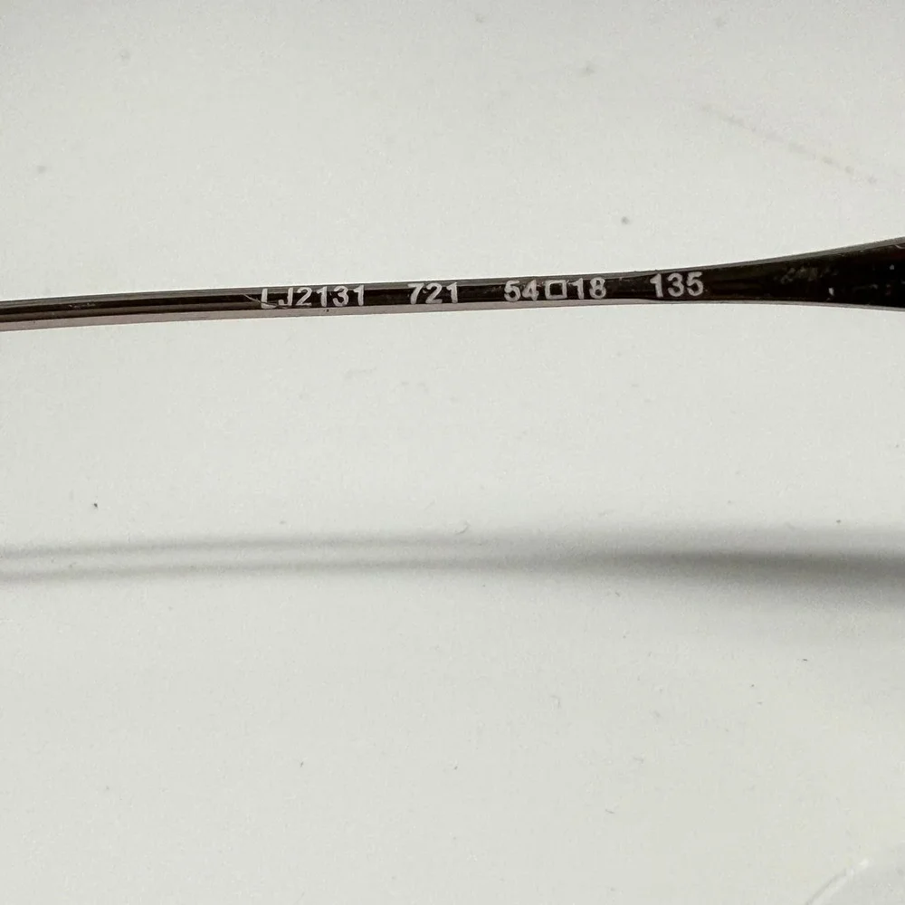 Liu Jo LJ2131 721 Rose Gold Octagon Geometric Eyeglass Frames 54-18-135